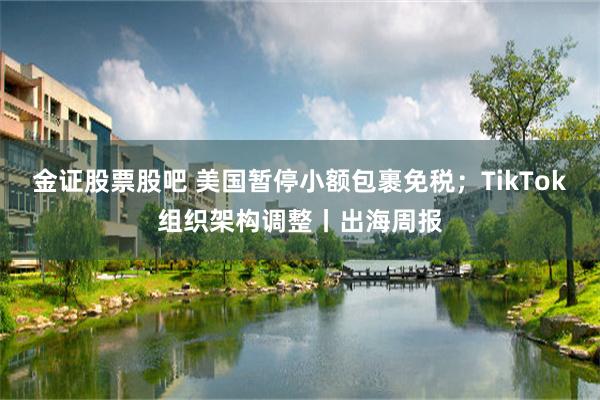 金证股票股吧 美国暂停小额包裹免税；TikTok组织架构调整丨出海周报