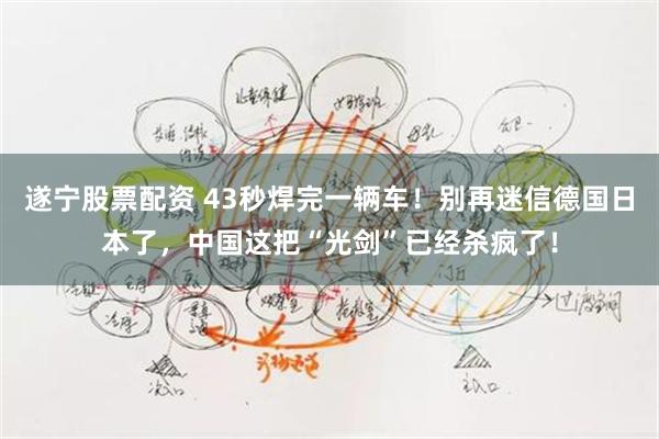 遂宁股票配资 43秒焊完一辆车！别再迷信德国日本了，中国这把“光剑”已经杀疯了！